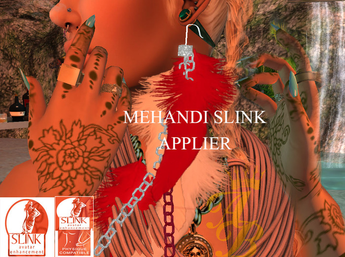 Mehandi Full Body SLink Applier