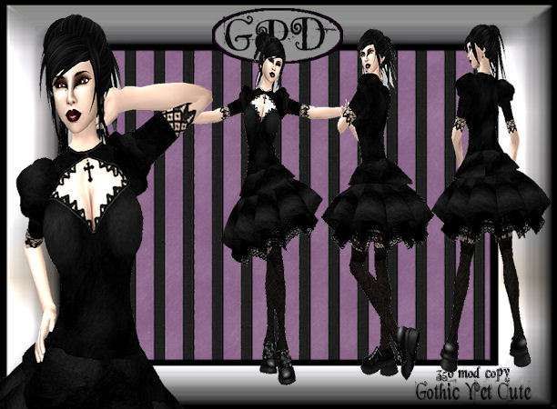 ::GPD::Gothic Yet Cute Black