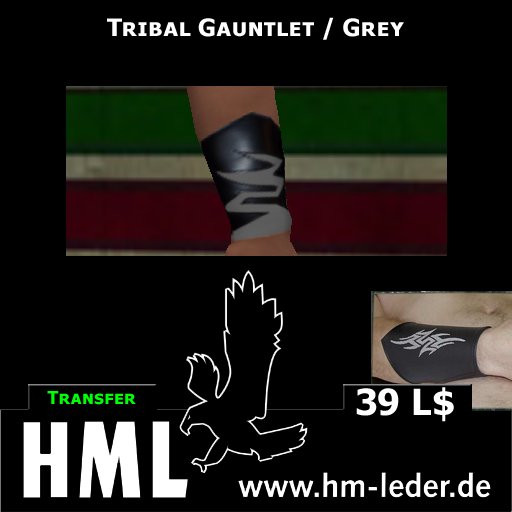 Tribal Gauntlet gray