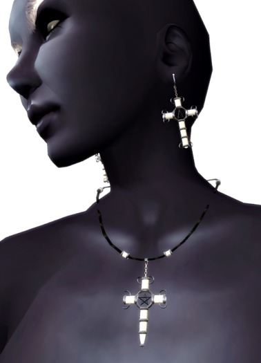 << VC >> - necklace set - the sacred bone