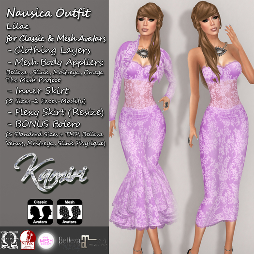 + Kamiri + Nausica Outfit Lilac (ADD ME)