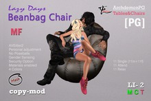[PG] A+ Lazy Days Beanbag Chair  MF