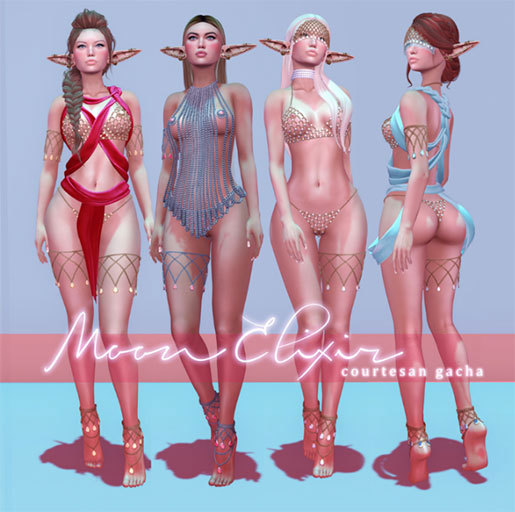 Moon Elixir - Courtesan - 10 - Maitreya - Turquoise Top