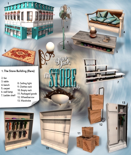 BJK * The Store Gacha - Wardrobe