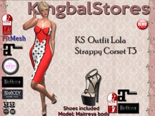 KS OUTFIT LOLA STRAPPY CORSET T3