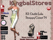 KS OUTFIT LOLA STRAPPY CORSET T4