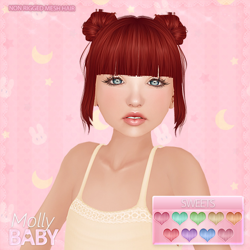 :*BABY*: Hair MOLLY - Sweets