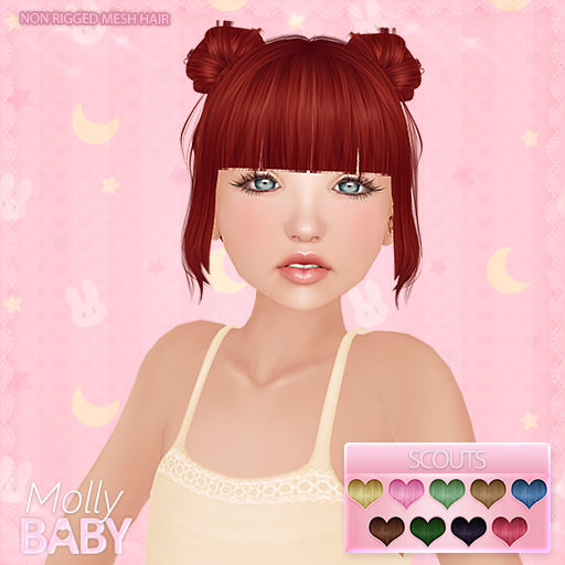 :*BABY*: Hair MOLLY - Scouts