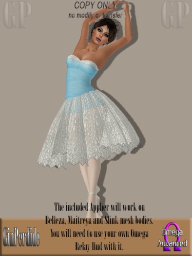 Ballerina in Light Blue (Boxed)