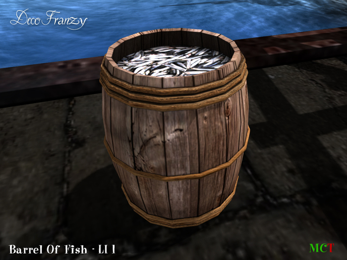 ~DecoFranzy~ Barrel Of Fish (CM)