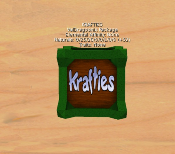 KRAFTIES Unbonded ValDragoonix Package (None) (0/25/26/0/0/1/0/