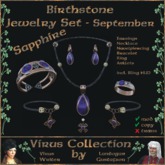 FP - << VC >> Jewelry Set - 09 - September - Sapphire