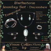 FP - << VC >> Jewelry Set - 12 - December - Turquoise
