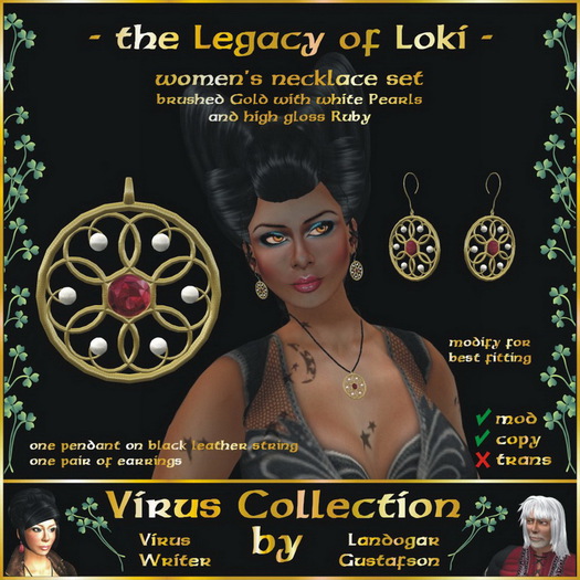 << VC >> Necklace Set - the Legacy of Loki