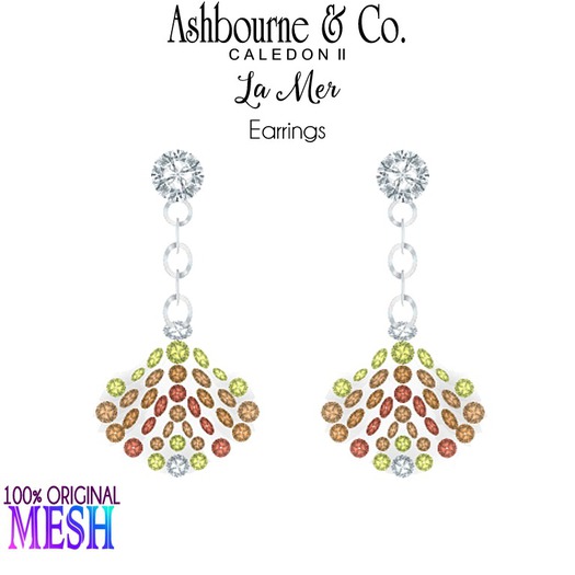 Ashbourne & Co. La Mer Earrings (bagged)