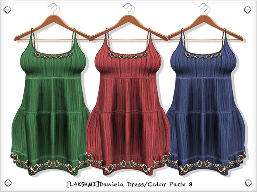 [LAKSHMI]Daniela Dress/Color Pack 3