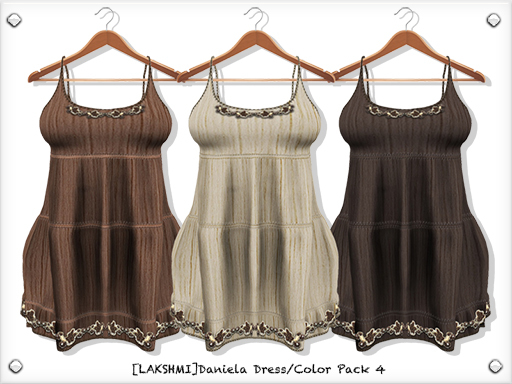 [LAKSHMI]Daniela Dress/Color Pack 4
