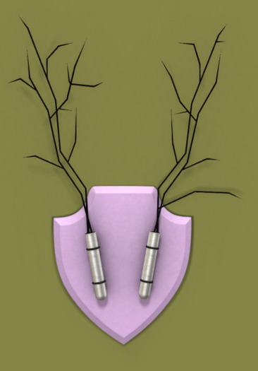 Apt B // Eco Plant Plaques - Cat Tails Plaque