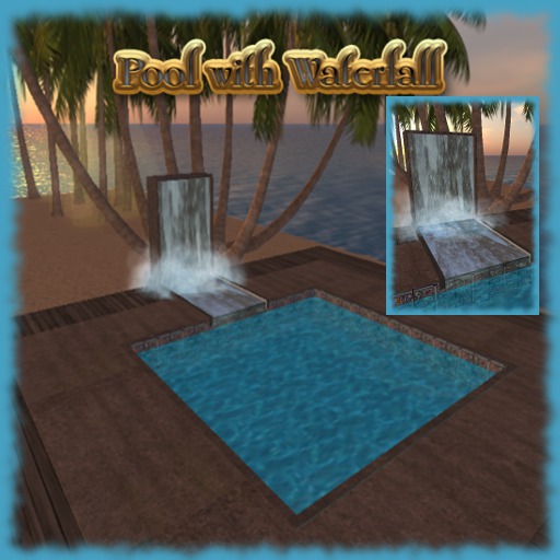 Pool with Waterfall