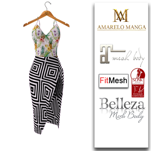 [AMARELO MANGA] - Tania Set