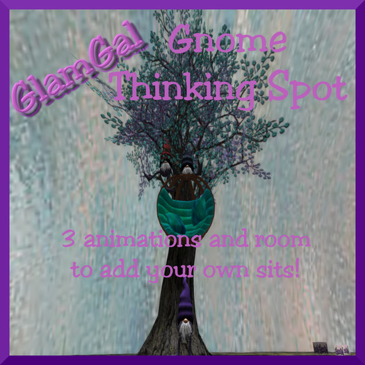 GlamGal Gnoming Thinking Spot