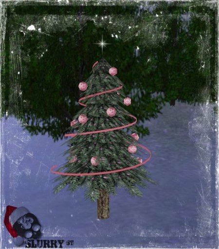 803 ~ Mini Christmas Tree_Cotton Candy