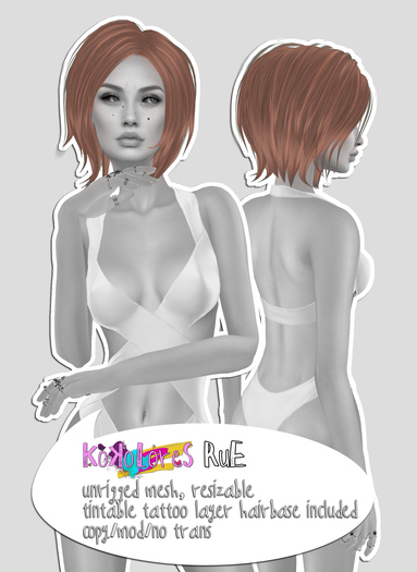 [KoKoLoReS] Hair - Rue ***HUD 01***