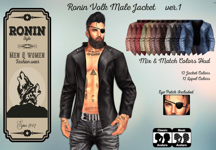 Ronin Volk Male Jacket  - Solo