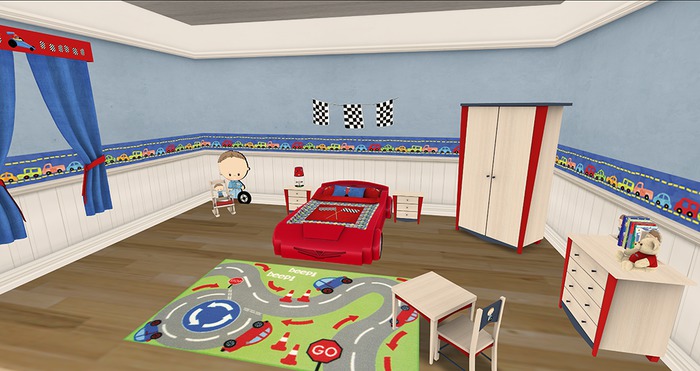 NACH Little Boy Racer Bedroom