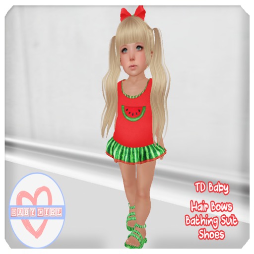 (Baby Girl) Watermelon - Boxed [Touch to Unpack]