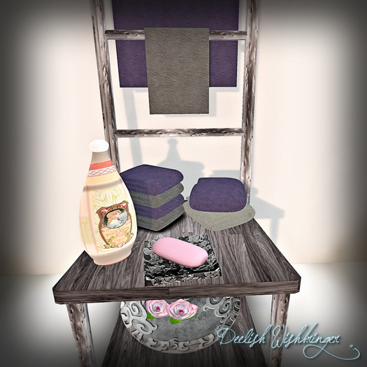 {DD} Salon Towel Rack Chair 4LI