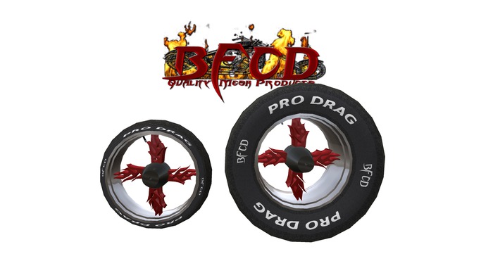 BFCD- Drag tire 6 set