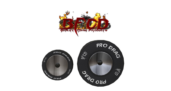 BFCD- Drag tires 3 set