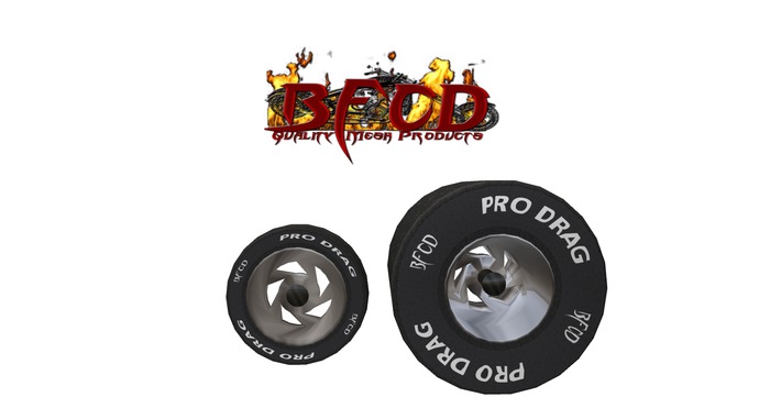 BFCD- Drag tires 2 set