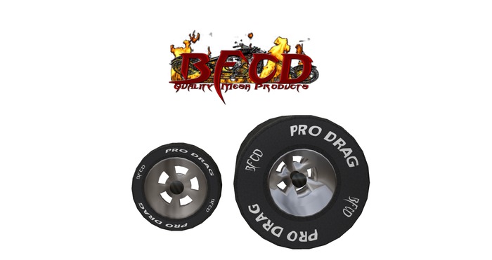 BFCD- Drag tires 1 set