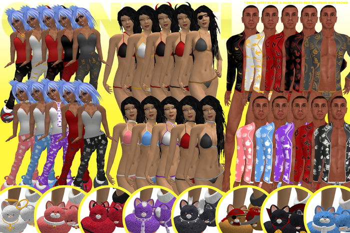 Gianetti - Pajama, Slippers & Add-ons - COMPLETE PACK