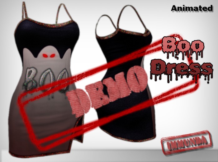 DEMO immunda Boo Ghost Dress (ii)