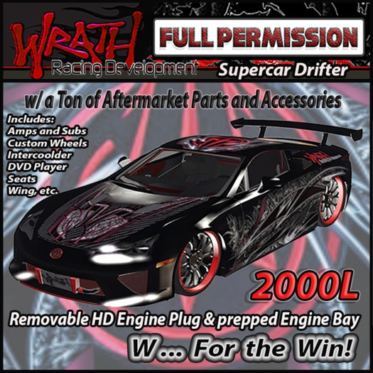 WRATH LEFA widebody Builder Kit full perm (boxed)