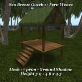 Sea Breeze Gazebo Fern Weave