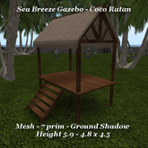 Sea Breeze Gazebo Coco Rattan