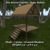 Sea Breeze Gazebo Sans Rattan