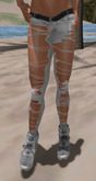 P010 CHICA jeans white