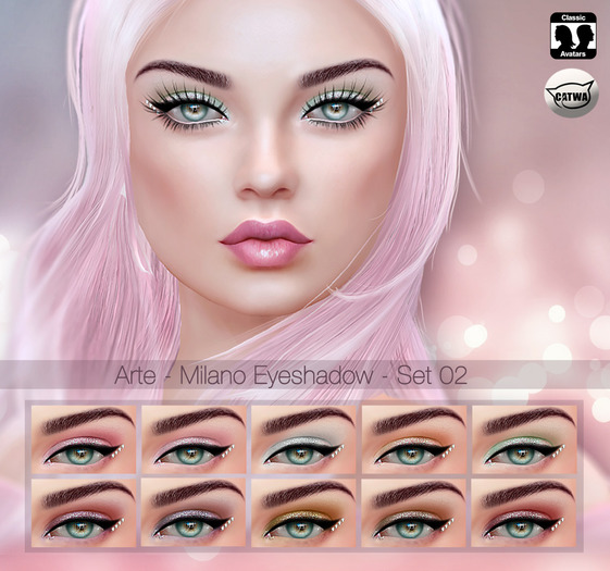 Arte - Milano Eyeshadow Set 02