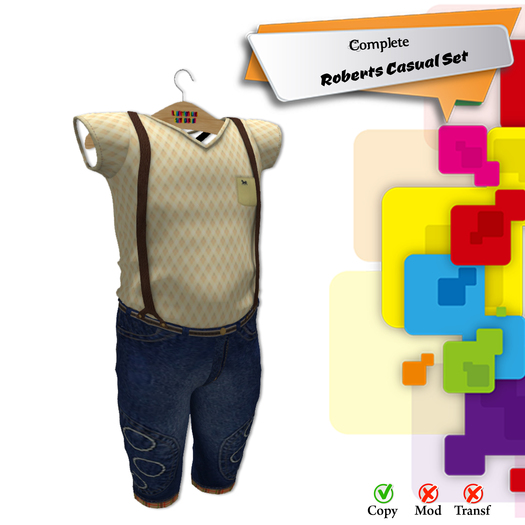 1001 # Little Store # Roberts Casual TODDLER