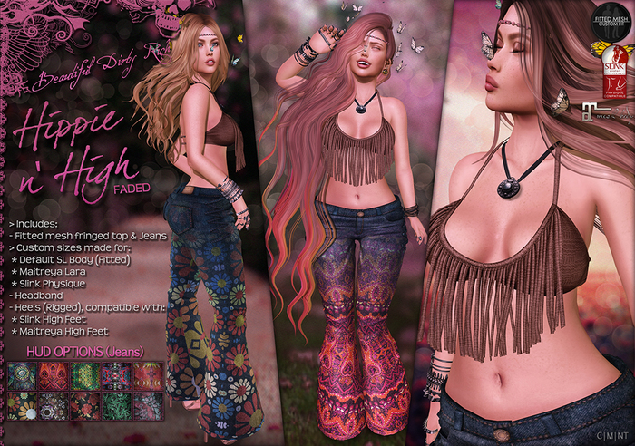 *B.D.R.* Hippie n' High (Faded) / Complete Outfit