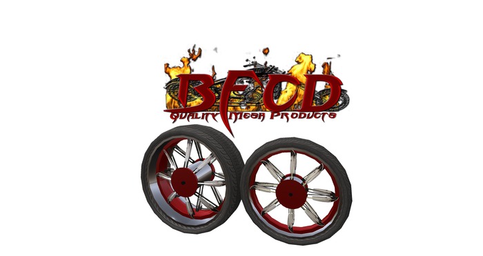BFCD- Feather Rims set