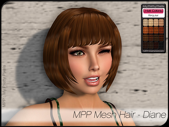 - MPP - Mesh Hair - Diane - Regular