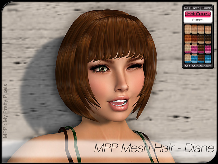 - MPP - Mesh Hair - Diane - Fades