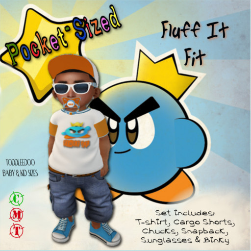 *PoCkEt-SiZeD* Fluff It Cargo Shorts Set 