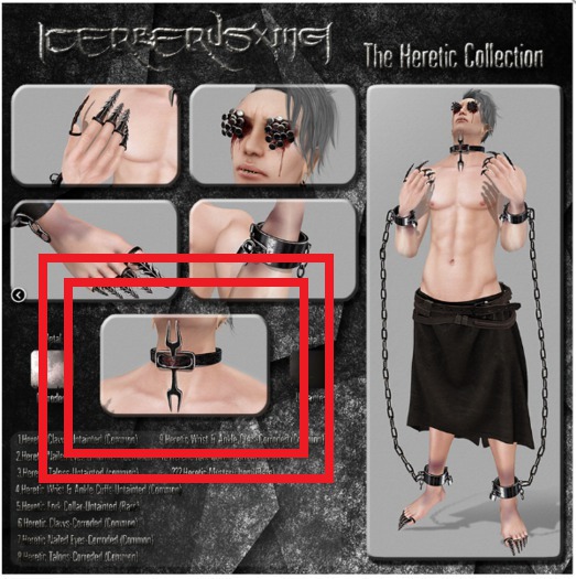 [CX] Heretic's Fork RARE (Corroded)